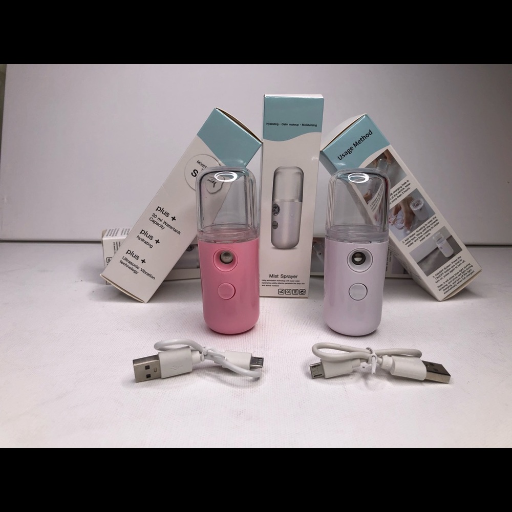 MIST SPRAYER , includes USB CABLE CHARGER 4x10